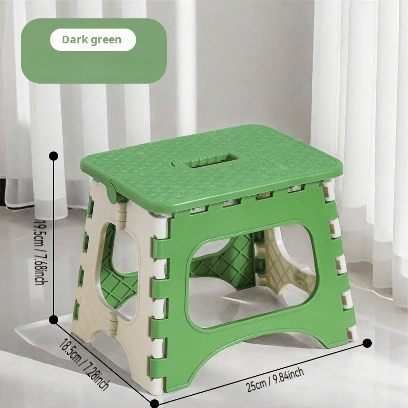 Mini Cute Plastic Folding Stool, Suitable for Changing Shoes, Living Room Seat, Thickened, Foldable, Portable Stool