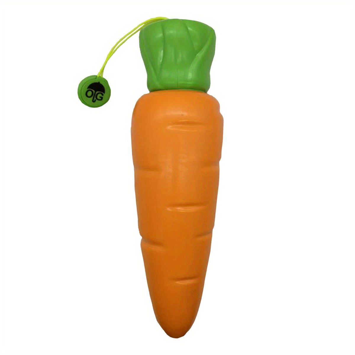 Parapluie pliable pour enfants avec motif de carottes - Protection contre le soleil et la pluie, coupe-vent, portable, orange avec accents de feuilles vertes, id¨¦al pour les activit¨¦s en plein air et l'utilisation quotidienne, parapluie pour la pluie