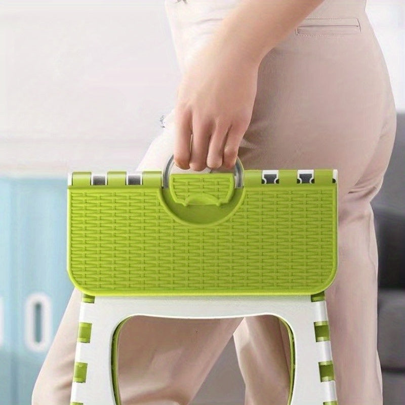 Plastic small stool folding stool portable stool thickened folding stool