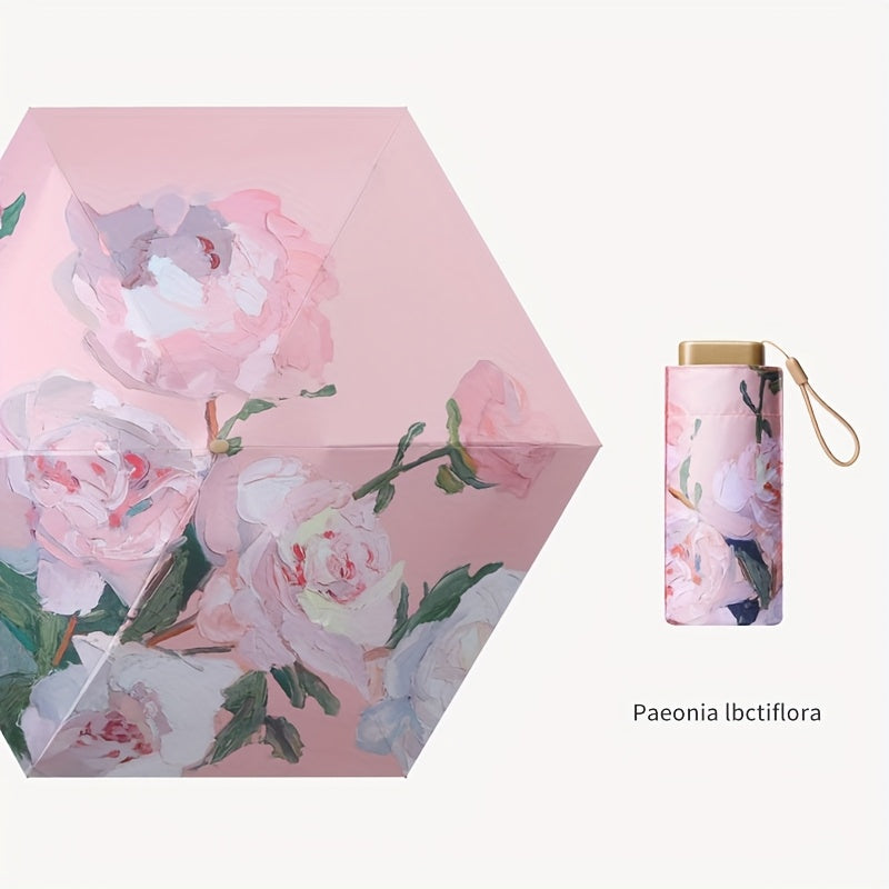 Parasol de Soleil L¨¦ger et Compact pour Toutes Saisons avec Protection UV pour Femmes