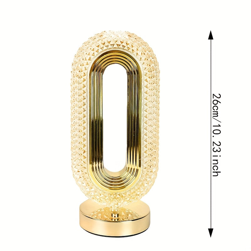 A creative USB-powered advanced art desk lamp decoration nightlight atmosphere light living room room bedroom a variety of room types for friends holiday birthday Christmas gifts