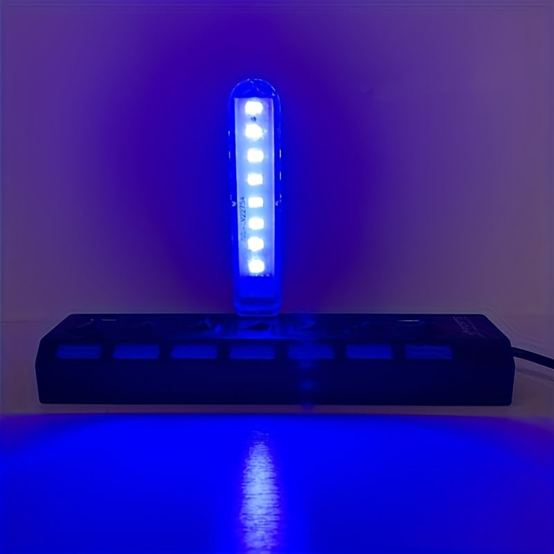 1pc USB LED Desk Lamp with Color-Changing Lights - Adjustable Brightness, USB-Powered Night Light for Dorm, Bedside, or Workspace, Compact and Decorative Atmosphere Light, Bedside Lighting | Decorative Light | Compact Lamp, Desk Lamps for Home Office