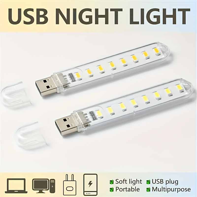 1pc USB LED Desk Lamp with Color-Changing Lights - Adjustable Brightness, USB-Powered Night Light for Dorm, Bedside, or Workspace, Compact and Decorative Atmosphere Light, Bedside Lighting | Decorative Light | Compact Lamp, Desk Lamps for Home Office