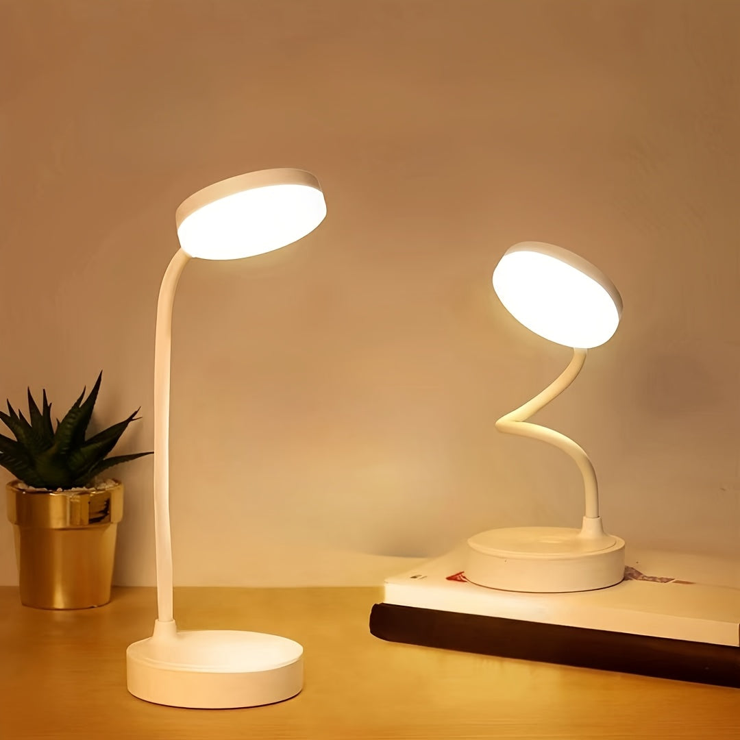 1pc high appearance level Learning lamp Interior Decoration lamp Eye protection Dormitory Bedside lamp Desktop nightlight desk USB port plug in use students must